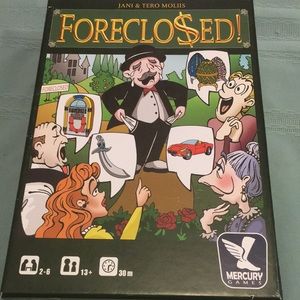 FORECLOSED Mercury Game NEW Open Box Never Played. Laugh out loud fun party Game
